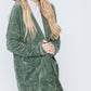 Forrest Green Velvety Soft Cardigan