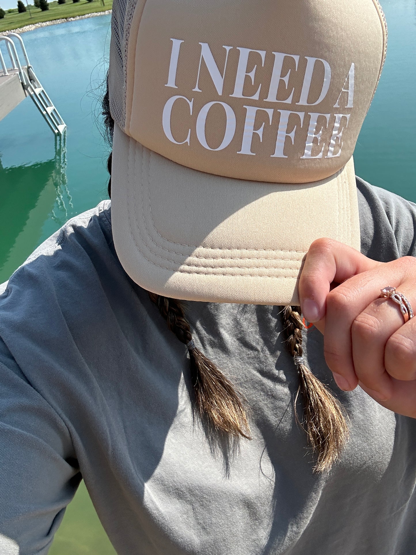 I Need a Coffee Trucker Hat