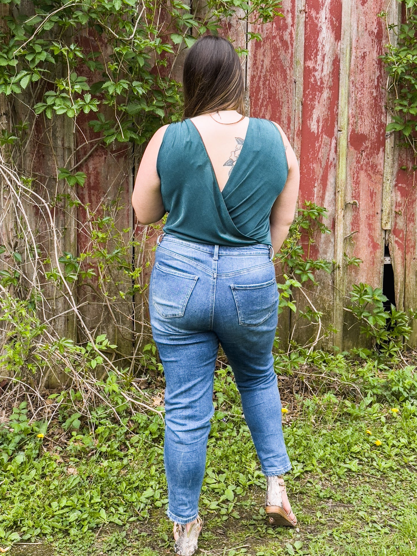 Emerald Green Bodysuit