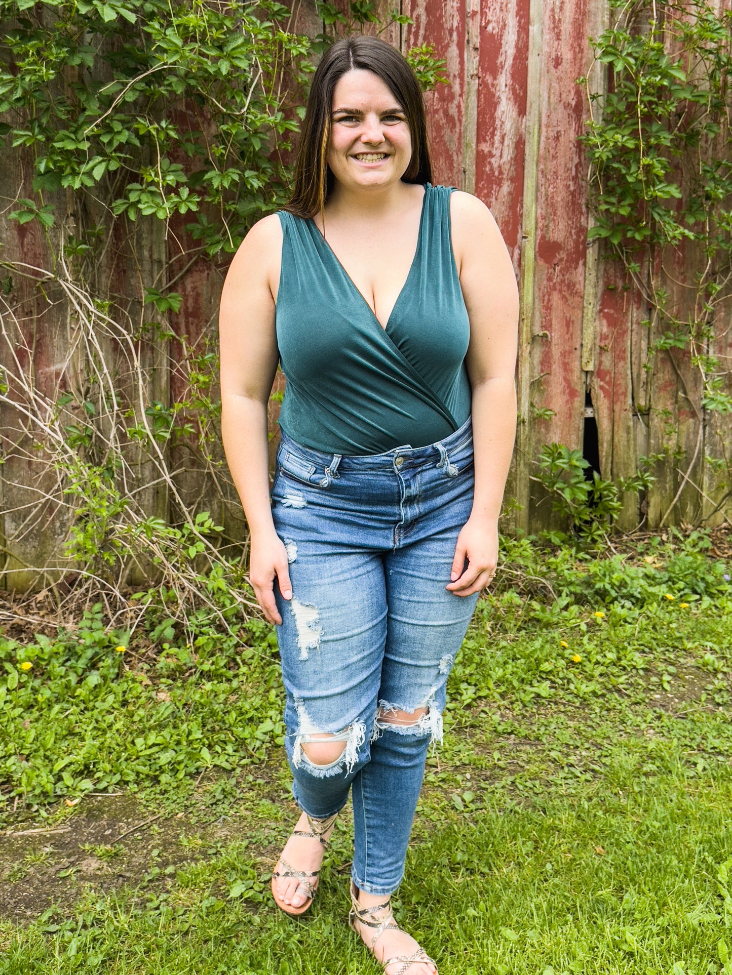 Emerald Green Bodysuit