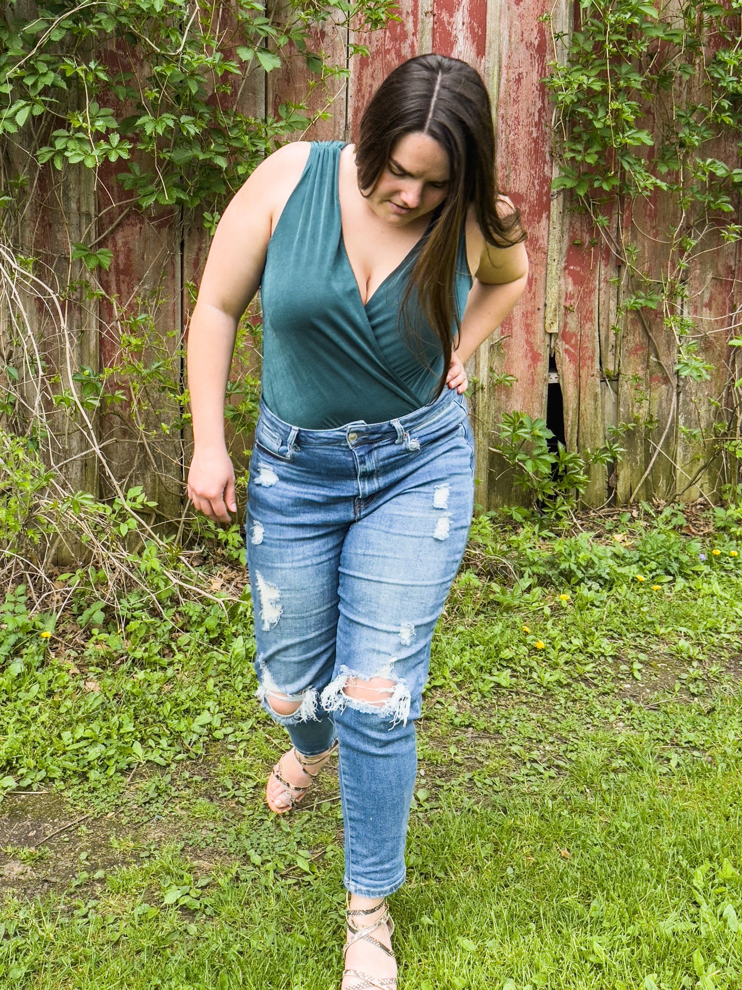 Emerald Green Bodysuit