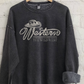 Western Wild West Crew Neck