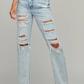 Ultra High Rise Straight Jean